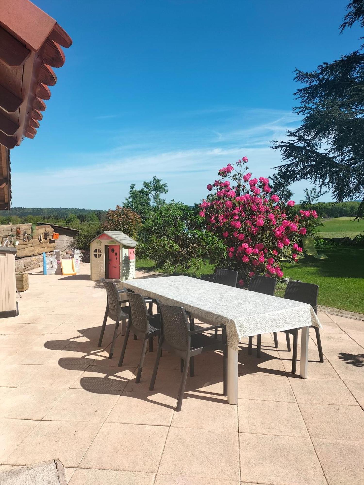 Gite Belle Fleur 6 Personnes- Vosges Saint-Nabord Exteriör bild